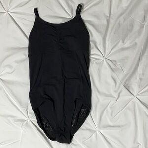 Black One-Piece Swimsuit